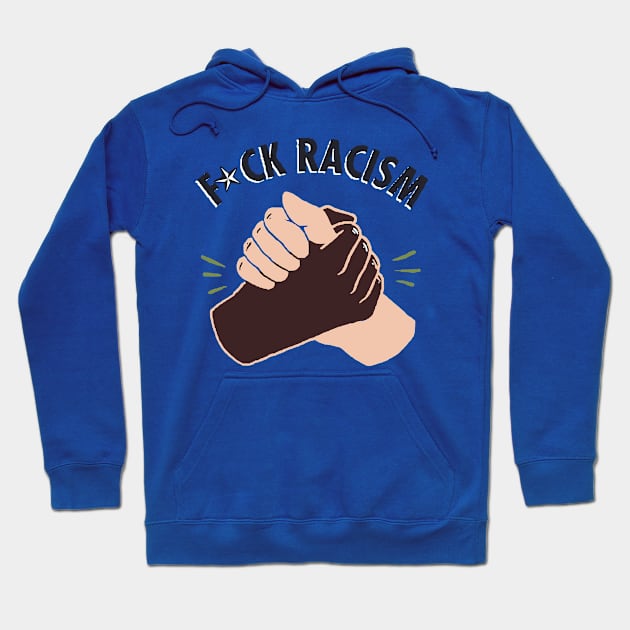 Forget Racism Motivational Inspirational T-Shirt Hoodie by shewpdaddy